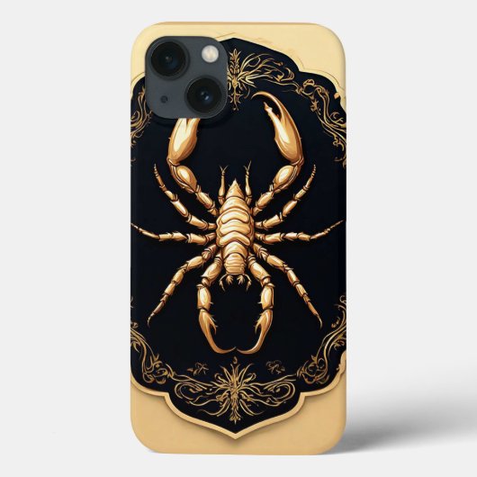 豪華な金のクモの芸術作品 Case-Mate iPhoneケース (裏面)