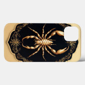 豪華な金のクモの芸術作品 Case-Mate iPhoneケース (裏面 (横))