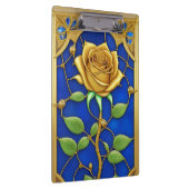 豪華な金のバラの芸術作品 クリップボード (右)