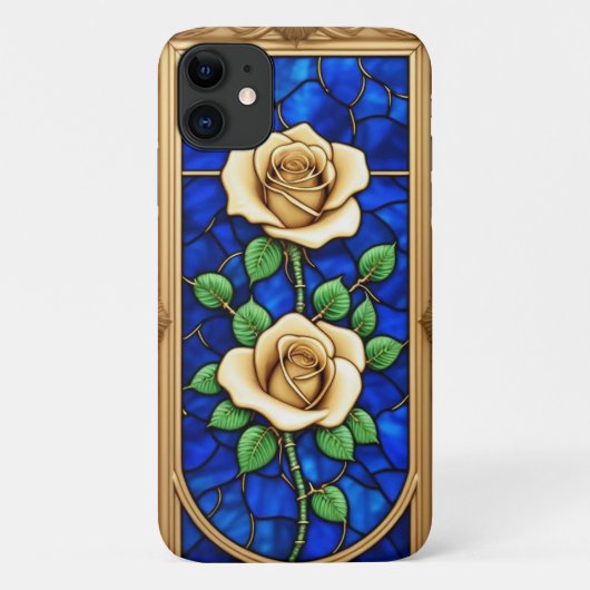 豪華な金のバラの芸術作品 Case-Mate iPhoneケース (裏面)