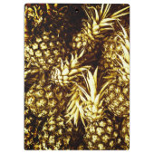 豪華な金のパイナップル クリップボード (裏面)