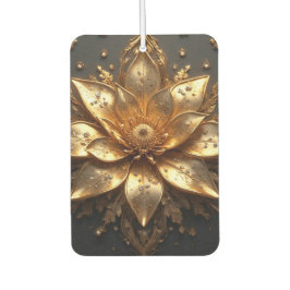豪華な金の花 カーエアーフレッシュナー