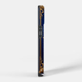 豪華な金の装飾ジュエリーデザイン iPhoneケース (右側面)