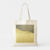 豪華な金ゴールドメタル金ゴールドと銀 トートバッグ (裏面)