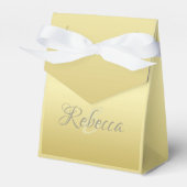 豪華な金ゴールドメタル金ゴールドと銀 フェイバーボックス (正面サイド)