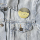 豪華な金ゴールドメタル金ゴールドと銀 缶バッジ (インサイチュ)