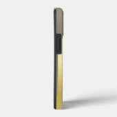 豪華な金ゴールドメタル金ゴールドと銀 Case-Mate iPhoneケース (裏面 / 右)