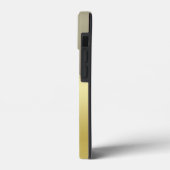 豪華な金ゴールドメタル金ゴールドと銀 Case-Mate iPhoneケース (裏面 / 左)