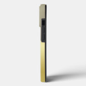 豪華な金ゴールドメタル金ゴールドと銀 Case-Mate iPhoneケース (裏面 / 左)