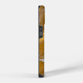 豪華な金ゴールド大理石iPhone/iPadケース iPhoneケース (右側面)