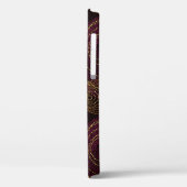 豪華な金ゴールド幾何学的プリント Case-Mate iPhoneケース (裏面 / 左)