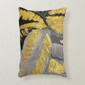 豪華な金ゴールド:ヴィンテージグランジテクスチャ。 アクセントクッション (正面(垂直))