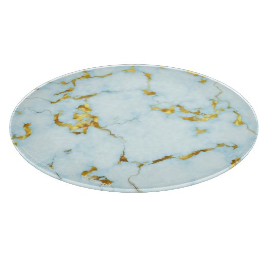 豪華な金箔を施した陶器のモチーフを使った陶芸 カッティングボード (角)