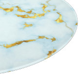 豪華な金箔を施した陶器のモチーフを使った陶芸 カッティングボード (角)