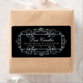 豪華な銀箔スワエレガントールズ製品 ラベル (インサイチュ)