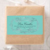 豪華な銀箔スワエレガントールミント製品 ラベル (インサイチュ)