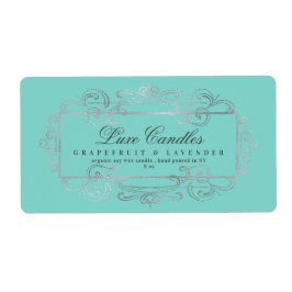 豪華な銀箔スワエレガントールミント製品 ラベル