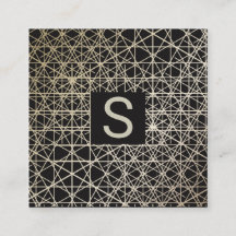 豪華な銀製の金ゴールドの最小主義の幾何学的なパターン