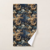 豪華な開花 バスタオルセット (ハンドタオル)