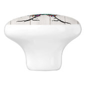 豪華な雄鶏の引出し/キャビネットのノブ セラミックノブ (側面)