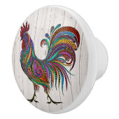 豪華な雄鶏の引出し/キャビネットのノブ セラミックノブ (右)