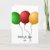 豪華な雪片 カード (裏面)