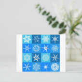 豪華な雪 ポストカード (スタンド正面)