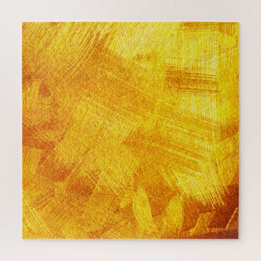 豪華な黄金のテクスチャ、抽象芸術の背景。 ジグソーパズル (縦)