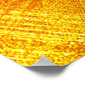 豪華な黄金のテクスチャ、抽象芸術の背景。 ポスター (角)