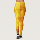 豪華な黄金のテクスチャ、抽象芸術の背景。 レギンス (裏面)