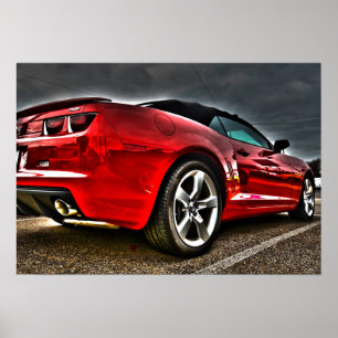 豪華なChevy Camaro ポスター