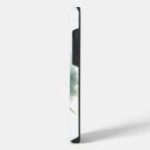豪華なiphone 14ケースパーソナライズされた、 iPhoneケース (左側面)