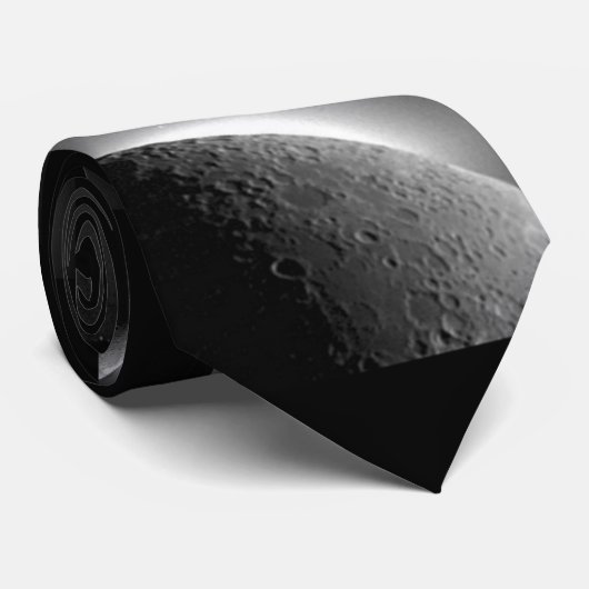 豪華なNASAのイメージは地球輝やきによって、月つきました ネクタイ (ロール)