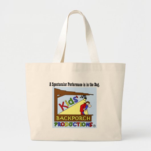 豪華なPerformaceはバッグにあります ラージトートバッグ (正面)