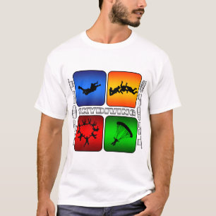 豪華なSkydiving Tシャツ