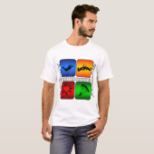 豪華なSkydiving Tシャツ (正面フル)