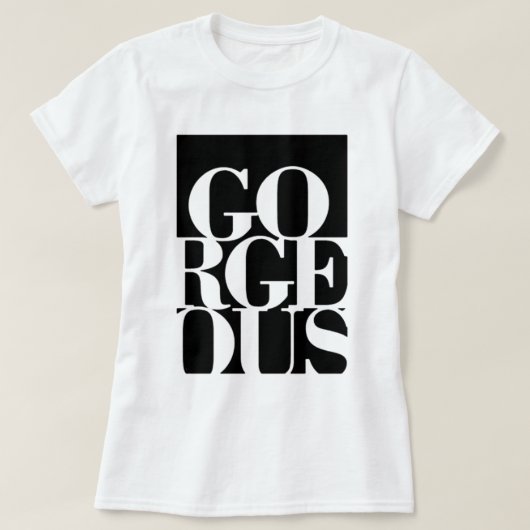 豪華なTシャツ Tシャツ (デザイン正面)