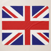 豪華イギリス国旗 ユニオンジャック シェルパブランケット (正面(横))