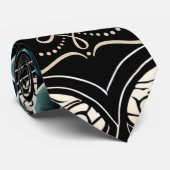 豪華エレガントさを醸し出すフローラデザイン ネクタイ (ロール)