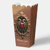 豪華エレガントなハートエンブレム。 フェイバーボックス (正面)