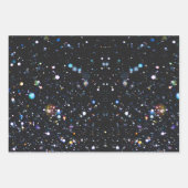 豪華エレガントな星としぶき ラッピングペーパーシート (正面2)