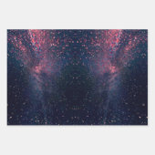 豪華エレガントな星としぶき ラッピングペーパーシート (正面)