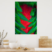 豪華ケツァル羽デザイン ポスター (キッチン)