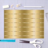 豪華ゴールドリボン ブライダルシャワー 薄葉紙 (クラフト)