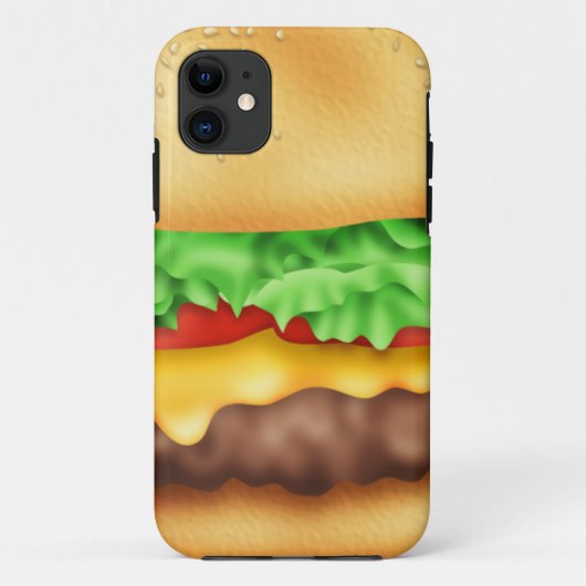 豪華ハンバーガー! Case-Mate iPhoneケース (裏面)