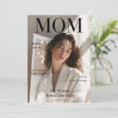 豪華パーソナライズママフォトマガジンの表紙 シーズンカード (スタンド正面)