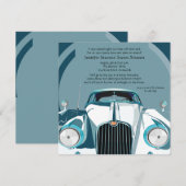 豪華リムジン招待状 招待状 (正面/裏面)
