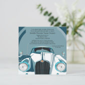 豪華リムジン招待状 招待状 (スタンド正面)