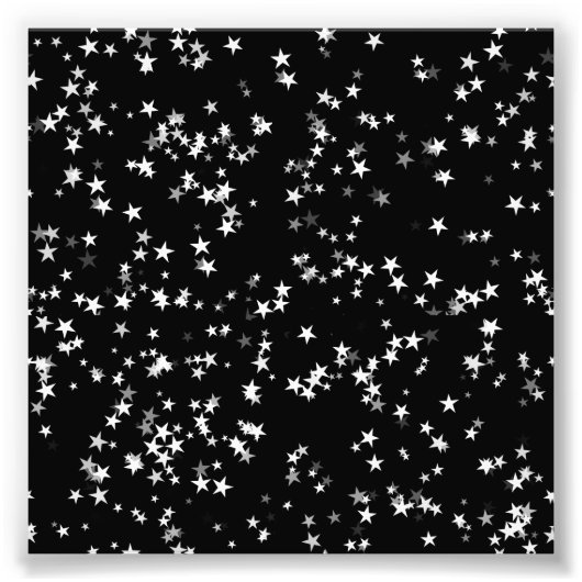 豪華星空ブラックスターエレガンス天文学 フォトプリント (正面)