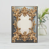 豪華絢爛なバロック様式 招待状 (スタンド正面)